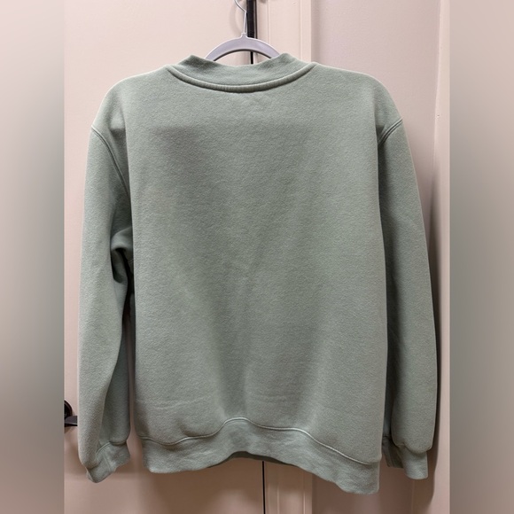 White Fox Green Sweatshirt - Picture 4 of 4